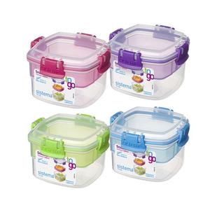 Sistema snack 400 ml assorteret farver To Go- 1 stk