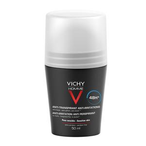 Vichy Homme Antiperspirant Deo Roll-On 48h – 50 ml.