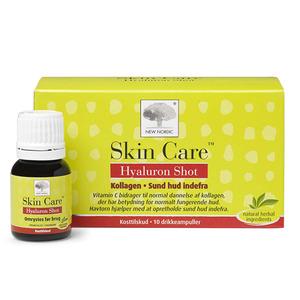 New Nordic Skin Care Hyaluron Shot kostilskud hud - Med24.dk