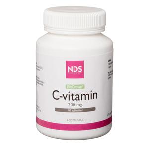 Billede af NDS C-200 - C-vitamin tablet - 90 tab