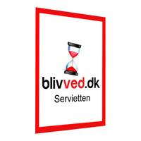 Blivved servietten - 1 stk.