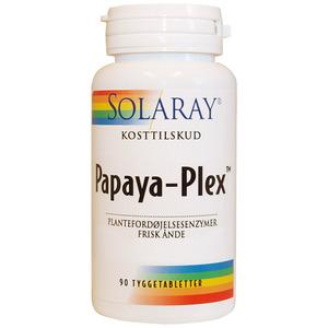 Solaray Papaya Plex 90 tyggetabletter