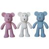 Oopsy bamse i naturgummi - rosa