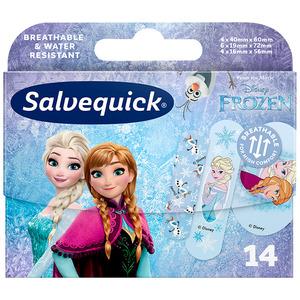 Salvequick børneplaster med Frozen - 14 stk