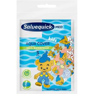 Salvequick MED Aqua Cover Kids plaster - Med24.dk