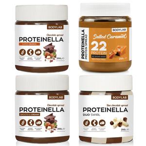 Bodylab Proteinella 4 lækre varianter - 250 g