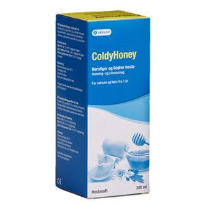 ColdyHoney Hostesaft med honning og citron smag 200 ml