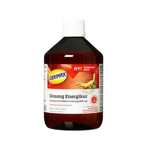 Gerimax Energikur ginseng kosttilskud energi træthed - Med24.dk