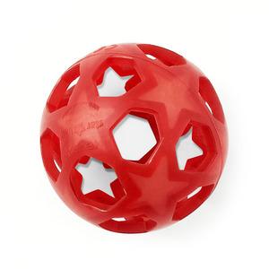 Hevea Legetøj Star Ball - Rød legetøj naturlig bæredygtig - Med24.dk