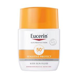 Eucerin Sun Fluid - Kids SPF50+ solcreme solbeskyttelse børn - Med24.dk