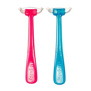Jordan Kids Flosser m. 36 refill tandtråd børn - Med24.dk