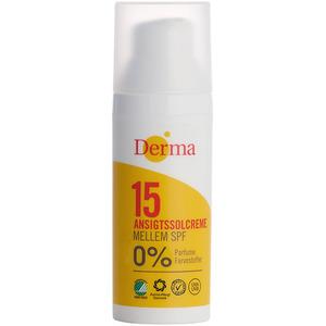 Derma Ansigtssolcreme SPF15 - 50 ml