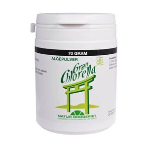 Natur-Drogeriet Chlorella pulver, grøn - 70 g