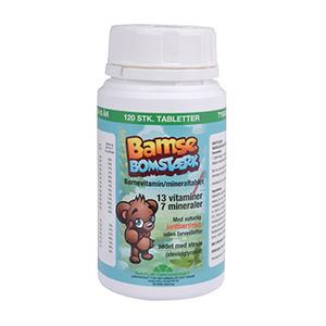 Natur-Drogeriet Bamse Bomstærk Børnevitamin - 120 stk. - Med24.dk