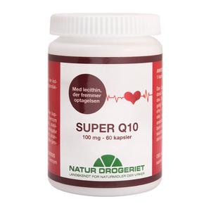 Q10 Super m. lechitin 100 mg - 60 kap - Med24.dk