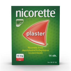 Nicorette Nikotin Invisi Plaster - 10mg/16t - 14 stk.