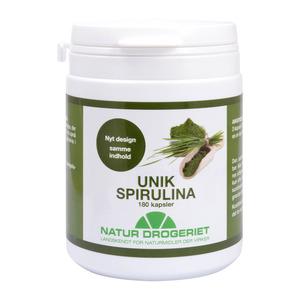 Natur-Drogeriet Spirulina Unik 350 mg - 180 stk. - Med24.dk