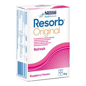Resorb Original brusetabletter med hindbær smag 20 stk