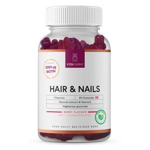 VitaYummy vingummi vitaminer til Hair & Nails 60 stk.