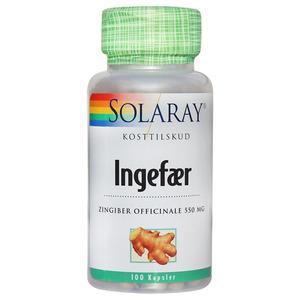 Solaray ingefær - 100 kap
