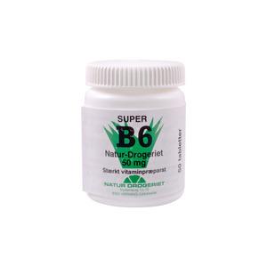 Natur-Drogeriet B6 Vitamin, 50 mg - 50 tabletter