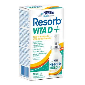 Resorb Vita D+ vitamin kosttilskud d-vitamin - Med24.dk