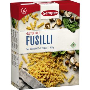 Semper Pasta skruer Fusili glutenfri - 500 g Billede af Semper Pasta skruer Fusili glutenfri - 500 g