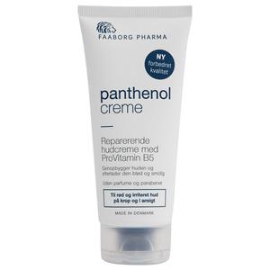 Faaborg Pharma Panthenol creme i 100 ml tube er familiens all-round creme til bristet og irriteret hud - altid god at have ved hånden!