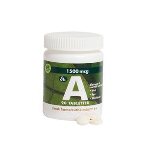 A-Vitamin 1500mcg - 90 tabl.