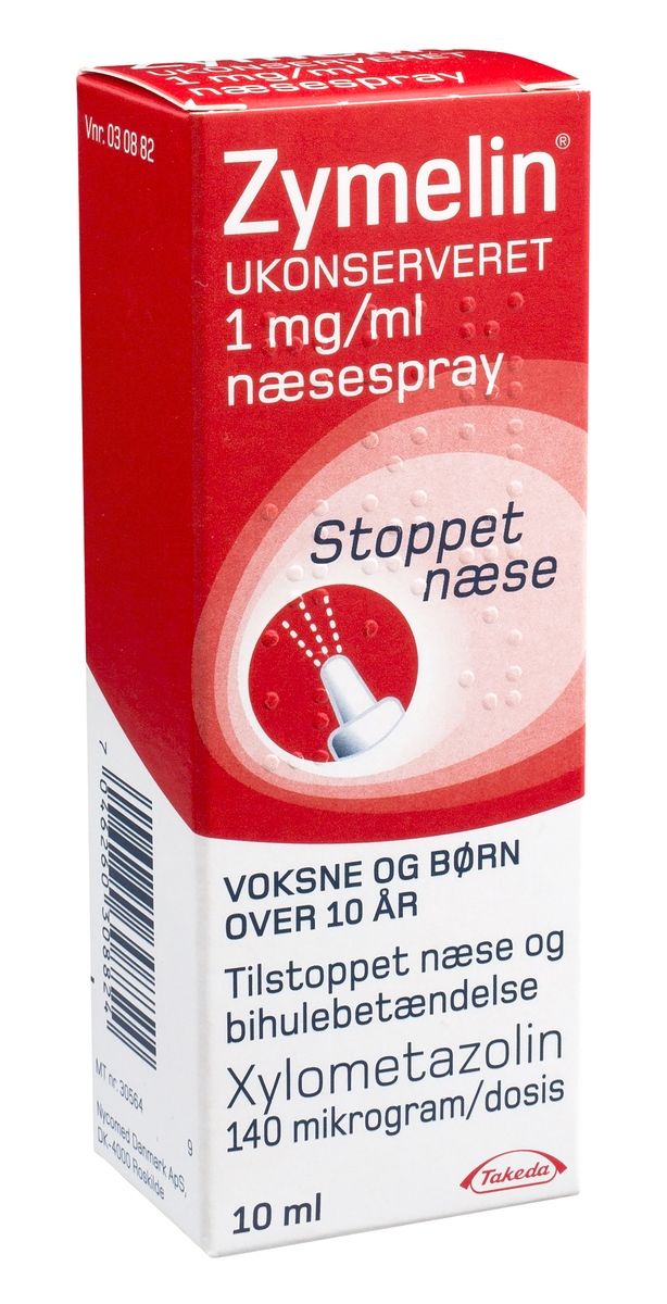 Zymelin Ukonserveret Næsespray, 1 mg/ml -