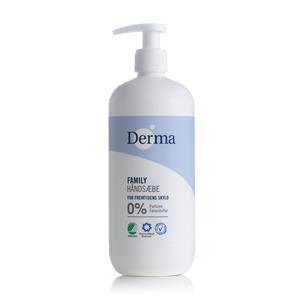 Derma Håndsæbe med Pumpe - 500 ml.