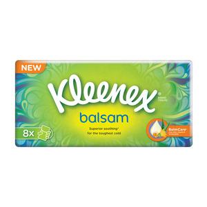 Kleenex Balsam lommetørklæder - 8 pakker