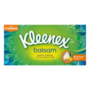 Kleenex balsam boks - 80 stk