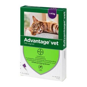 Pakke med Advantage loppemiddel
