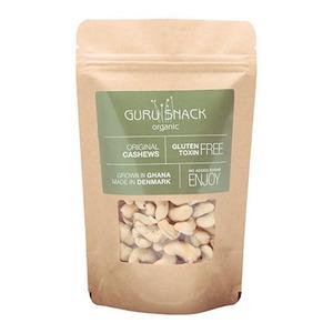Guru Snack Cashews Original - 100 g ghana cashewnødder - Med24.dk