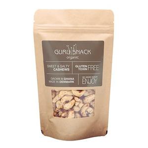 Guru Snack Cashews sweet & Salty - 100 g rosiner cashewnødder - Med24.dk