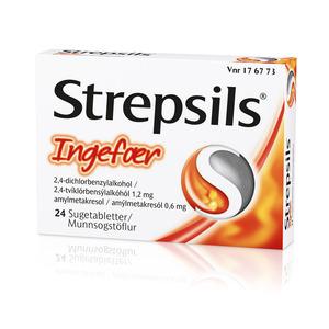Strepsils Ingefær - 24 stk