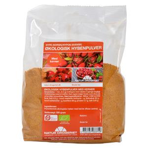 Natur-Drogeriet Hyben pulver, fint - 500g - Med24.dk