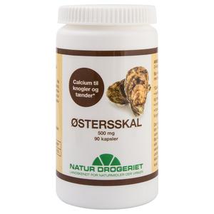 Natur-Drogeriet Østersskal 500mg - 90 kapsler - Med24.dk
