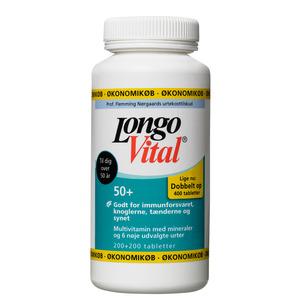 Longo Vital 50+ 400 tabletter