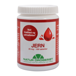 Natur-Drogeriet Jern Complex 25 mg 100 tabletter - med24