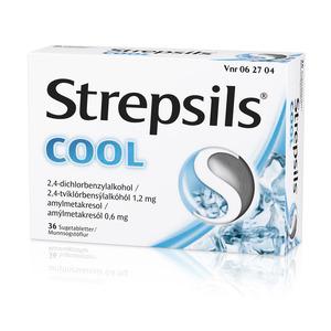 Strepsils Cool - 36 stk halspastiller - Med24.dk