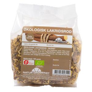 Natur-Drogeriet Lakridsrod skåret - 100 g - Med24.dk