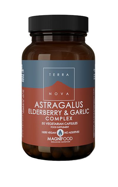 TERRANOVA Astralagus, Hyldebær, Hvidløg - 50 kaps