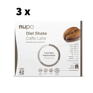 Nupo Caffe Latte Megakøb - 4032g - 3 uger