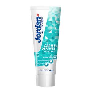 Jordan Tandpasta Caries Defense, gratis vareprøve 20 ml.