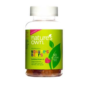 Nature's Own Multivitaminer Nature's Bears - 90 stk