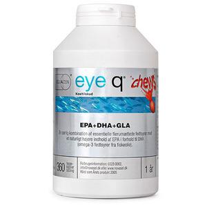 Eye Q Chews til børn og voksne 360 kapsler