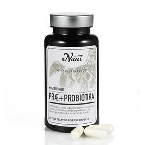 Nani Præ + Probiotika, 60 kapsler