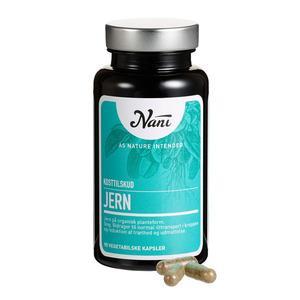 Nani organisk Jern 60 kapsler